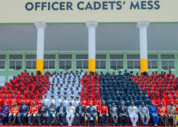 Military records highest intake ever as 292 officers are commissioned