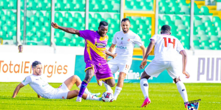 CAF Champions League: Medeama SC score late to secure 2-1 comeback win over CR Belouizdad
