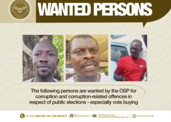 Special Prosecutor declare three persons wanted for alledge voting buying in NPP primaries