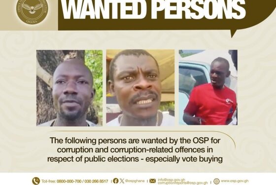Special Prosecutor declare three persons wanted for alledge voting buying in NPP primaries