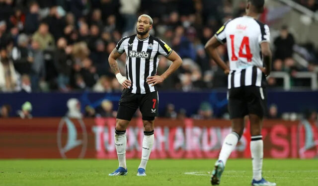 UCL: Newcastle United crash out of champions league after loss to AC Milan