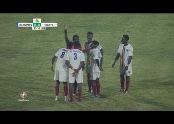 Ghana Premier League Week 16: Great Olympics hold Hearts to a 0-0 draw