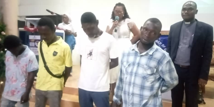 31st Watch night: Over 30 repented weed smokers show up at Mankessim Presby