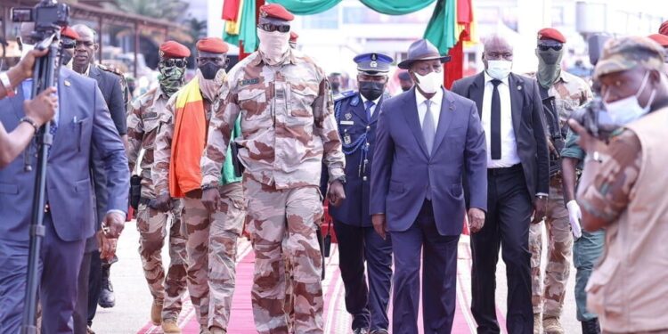 First Visit of Guinea’s President to Ivory Coast: Mamadi Doumbouya and Alassane Ouattara to Meet