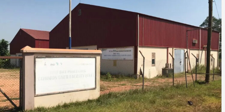 Akontombra rice factory not operational after two years of commissioning