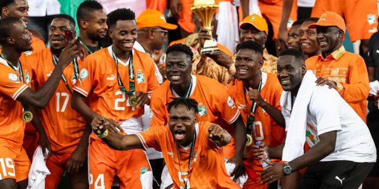 Ivory Coast rallies to beat Nigeria 2-1 and win Africa Cup of Nations