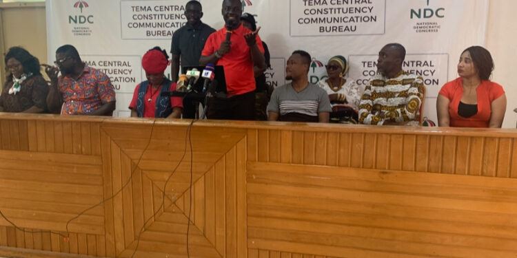NDC bemoans lack of development in Tema