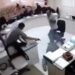 Shocking moment furious son fires six shots at his father’s alleged killer in Brazilian court before pistol-whipping him