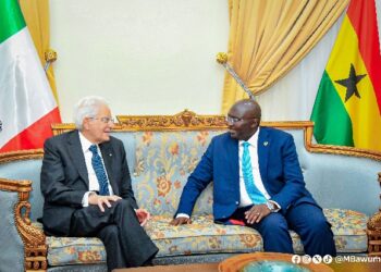 Italian President Mattarella lands in Ghana to deepen relations