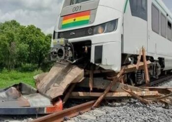 Inside story of how Ghana’s new train got involved in accident on a test run