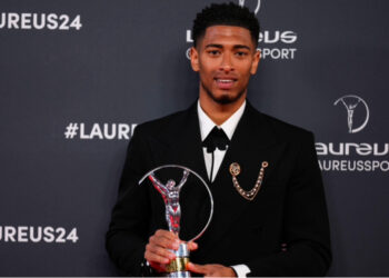 Jude Bellingham wins Laureus World Sports Breakthrough of the Year Award