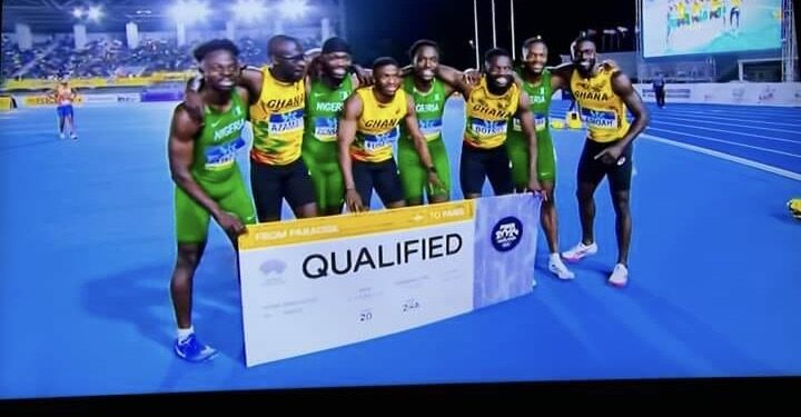 Ghana’s 4x100m Relay Team Secures Paris 2024 Olympics Spot