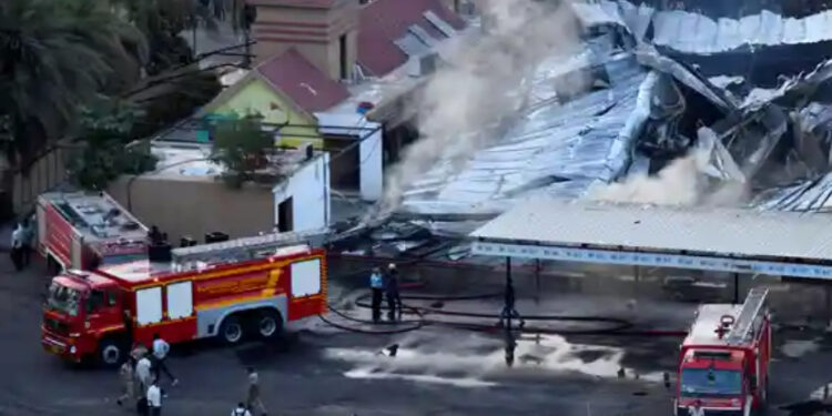 India: Fire at entertainment center leaves several dead