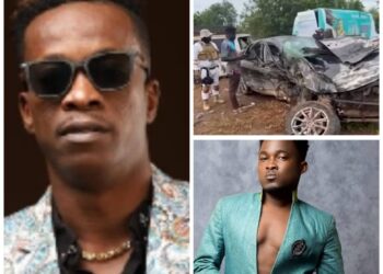 KK Fosu and Bless in critical condition after fatal car accident on Apam-Winneba road