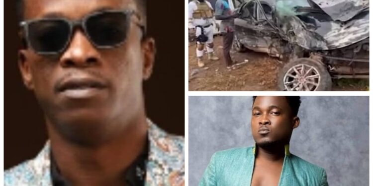 KK Fosu and Bless in critical condition after fatal car accident on Apam-Winneba road