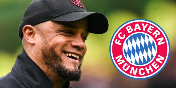 Bayern Munich appoint Vincent Kompany as head coach
