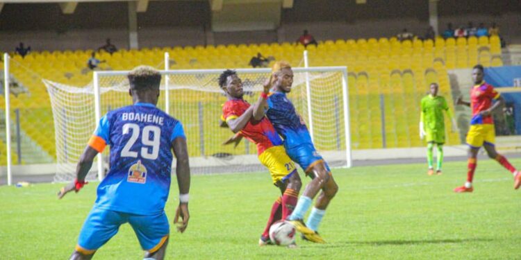 GPL: Hearts of Oak defeat Nations FC to climb up to 11th on the league table