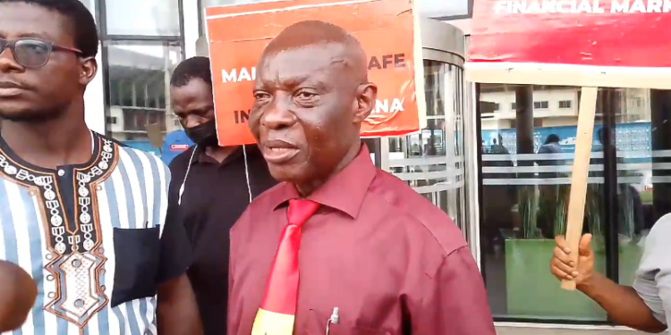 We will continue to picket until our demands are met-  Locked-up investment holders forum