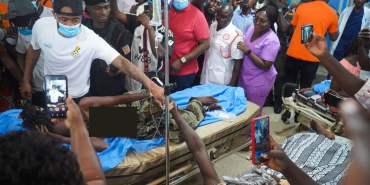 Black Stars visit ‘Heal Komfo Anokye’ project in Kumasi