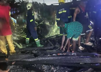 Tema: Fire guts apartment at Abonkor Awoyo