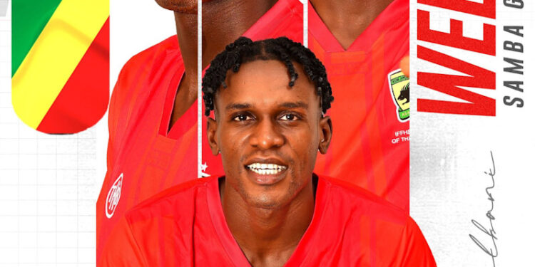 Asante Kotoko signs Congolese defender Ndongani Samba Gilbani Oneil