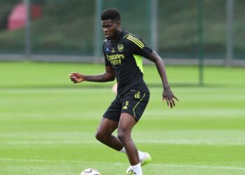 Thomas Partey returns to Arsenal for preseason training