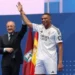 Kylian Mbappe officially unveiled as Real Madrid player