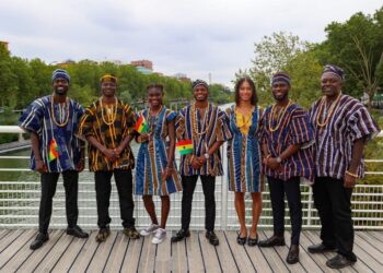 Paris 2024: Team Ghana wears colourful smock dress during opening ceremony