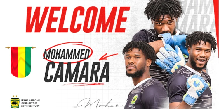 Asante Kotoko signs Guinean Goalkeeper Mohammed Camara