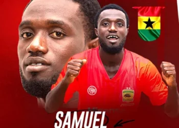 Samuel Tenedu joins Asante Kotoko from Legon Cities on a three-year deal