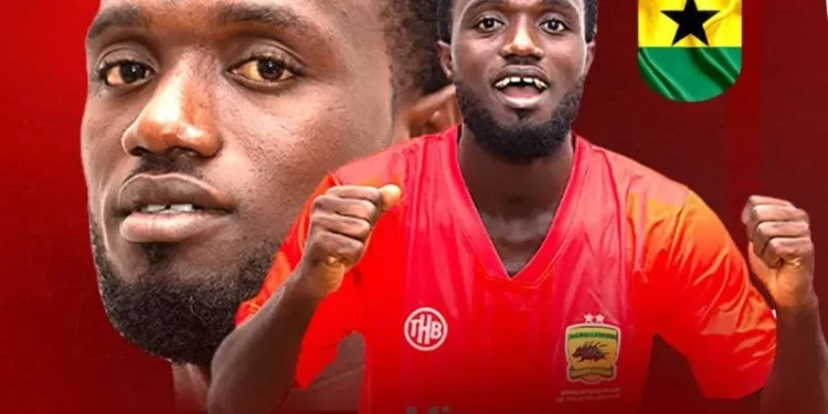 Samuel Tenedu joins Asante Kotoko from Legon Cities on a three-year deal