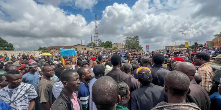 #endbadgovernance: Edo protesters shun Tinubu’s appeal, hold live Sunday service rally