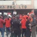 PBC Limited workers demonstrate over unpaid salaries