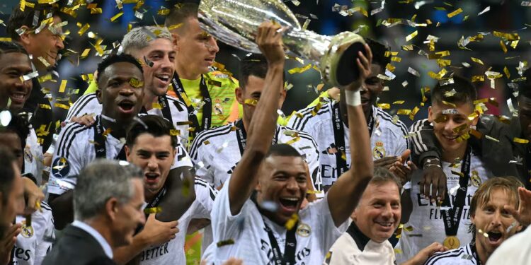 Real Madrid beat Atalanta to win UEFA Super Cup