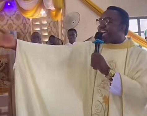 Catholic Priest apologises for singing King Paluta’s song in Church