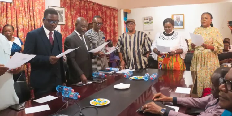 New GNA Board inaugurated, charged to improve welfare of staff