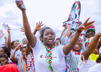 Crunch IPAC Meeting: NDC supporters mass up at EC’s head office