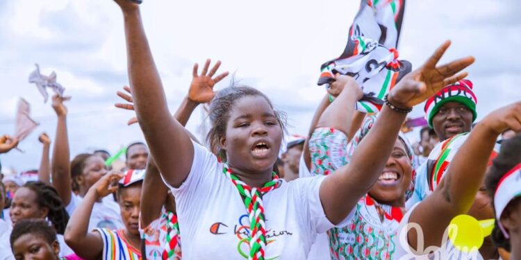 Crunch IPAC Meeting: NDC supporters mass up at EC’s head office