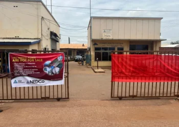 VRA, NEDCo workers hoist red flags to protest merger