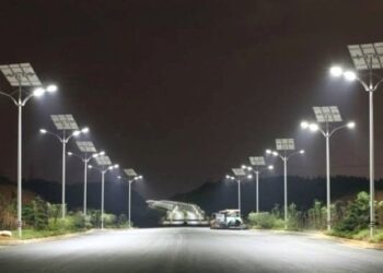 Illuminating Tema: Operation one pole one streetlight takes off