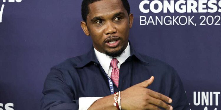 Samuel Eto’o ban from national team games for 6 months