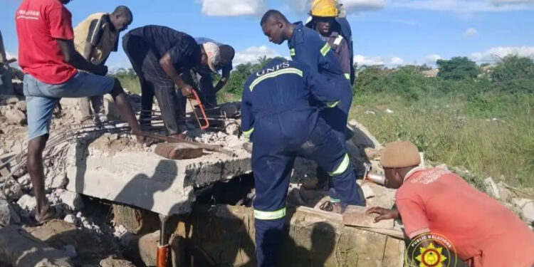 Kumasi: One dead, 3 rescued as building collapses in Sokoban