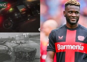 Victor Boniface survives car crash in Germany