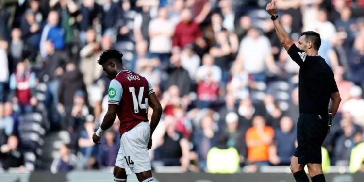 Mohammed Kudus faces English FA charge for violent conduct