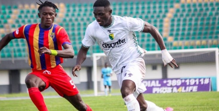 GPL: Hamza Issah misses penalty as Hearts of Oak suffer defeat to Bibiani Goldstars