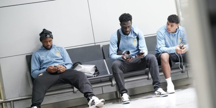 Black Stars arrive in Luanda for 2025 AFCON Qualifier against Angola