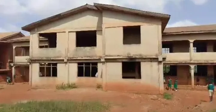 Assembly member unlocks Old Tafo R/C Basic School after contractor locked up the school over debts