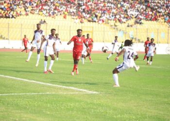 GPL: Albert Amoah’s Late Goal Secures Kotoko’s 1-0 Victory Over Hearts of Oak