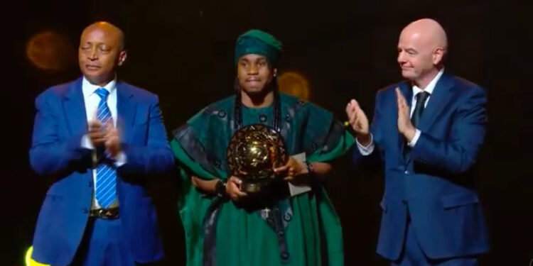 Nigeria forward Ademola Lookman wins CAF Men’s Player of the Year award