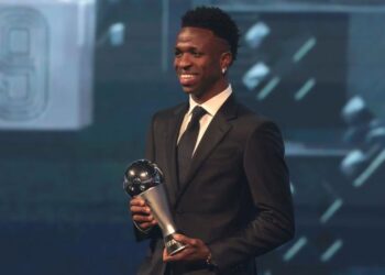 Vinicius Jr wins Fifa Best men’s player of the year
